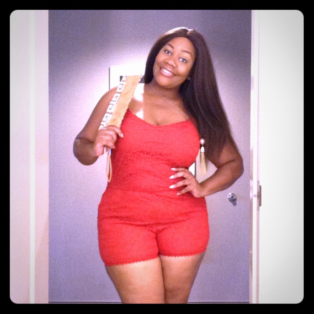 Plus size romper